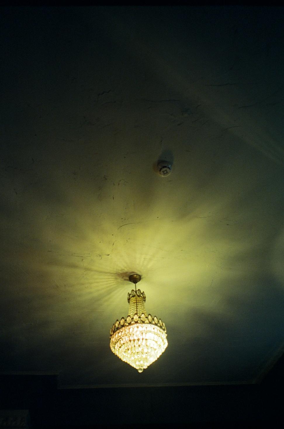 Dining room at golden hour